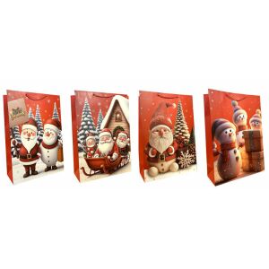 Díszes ajándékcsomagoló JP 5920XL 43x55x15 cm mix ár 1 db