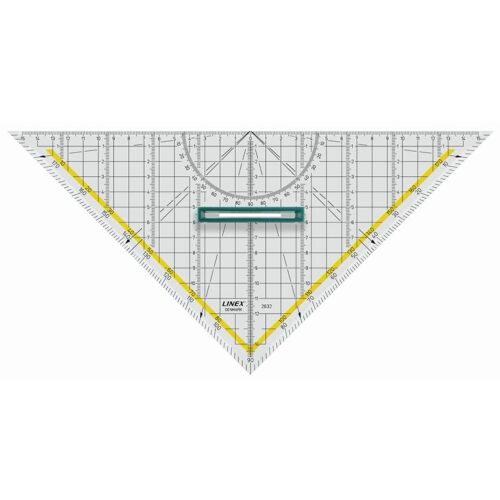 Linex 2632 45° háromszék Akril Átlátszó 1 db