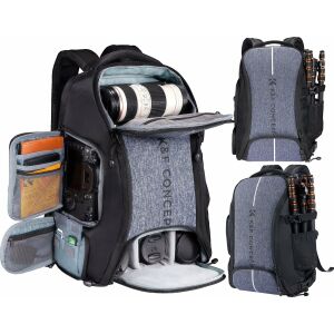 Kf Fotó Hátizsák Nagy DSLR Fényképezőgép Drón Kamera 25L / K&F / KF13.164 145327152 - Fényképezőgép táska & tok
