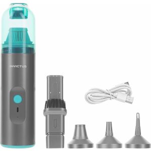 INVICTUS ONE HOME 2in1 kézi porszívó/autós kompresszor készlet 8 db-os