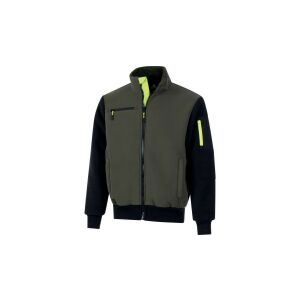 Polárkabát - Poliéster polár, szín Sötétszürke-fekete, méret: S, PORTOKAPT