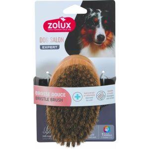 Zolux ZOLUX Fából készült puha keféje kutya hosszú szőrű DOG SALON
