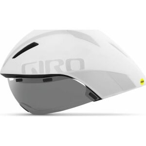 Giro Időfutam sisak GIRO AEROHEAD INTEGRATED MIPS matt fehér ezüst méret S (51-55 cm) (NEW)
