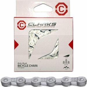 Clarks Bicikli lánc CLARKS C10AR, 10-sebességes, 116 láncszem, 1/2"x11/128", Kapocs, Rozsdamentes, Ezüst 145328221 - Kerékpár hajtás