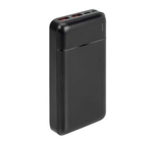 RIVACASE VA2102 külső akkumulátor, 20000 mAh, QC/PD 22.5W, EU, fekete 145328664 - Külső akkumulátor & Powerbank