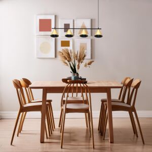 Függő Lámpa Cone Arany 4xGU10