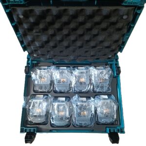 18V LTX TÁPTÁLLOMÁNY 8*6.0AH + MAKPAC 145329070 - Építkezés & Felújítás