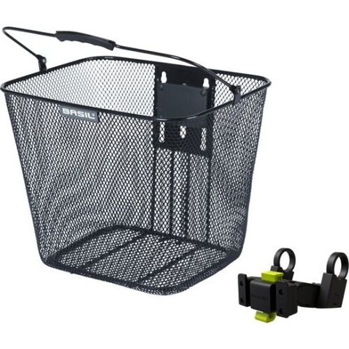 Kormánytáska BASIL BILBAO, KlickFix kormányrögzítéssel, Acél, Fekete (NEW 2025) 145329515