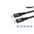 Microconnect USB4CC1-240W-80GBPS USB kábel USB4 Gen 3x2 1 m USB C Fekete 145329764