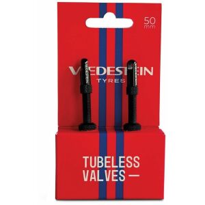 Tubeless szelepek VREDESTEIN TUBELESS VALVES 50mm, Fekete (ÚJ)