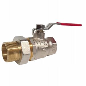 SENA VA30 egyenes golyós szelep félig menetes 1 1/2GW-2GZ kar Inox 145330117 - Golyóscsap