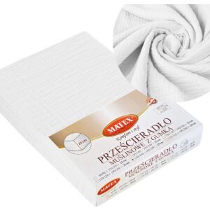 Matex Lepedő 90 x 200 Rugalmas Szegéllyel Matex MUSLIN 01 145330174 - Lakberendezés