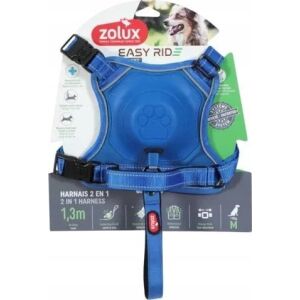 Zolux automata pórázos mellény Easyride M kék 145330201 - Állattartás