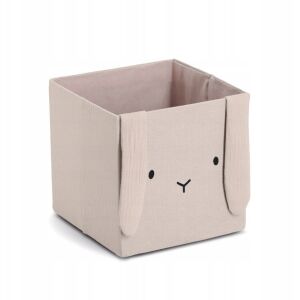 Múliszos játék tároló COZY KIDS füles, 28 x 28 x 28 cm