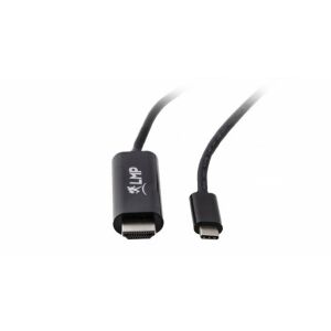 LMP USB-C HDMI 2.0 kábel, USB-C 3.1 HDMI 2.0 (m), 4K@60Hz, fekete, 1.8 m 145330238 - HDMI kábel