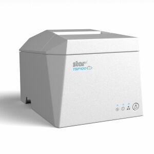 Star Micronics TSP143IV UEWB WT E+U Int. PSU - EU és UK kábelek benne 145330367 - Címkenyomtató