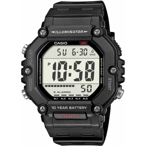 CASIO AE-1600H-1AVDF férfi digitális karóra 10 éves elemmel - Ékszer és karóra