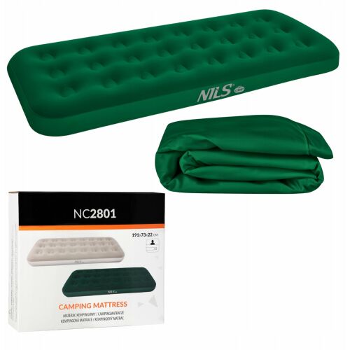 NC2801 TÚRISTA FELFÚJHATÓ MATRAC 191X73X22 CM ZÖLD NILS CAMP 145330786