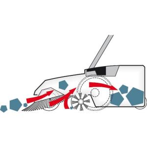 Akkumulátoros kézi seprű STARMIX 77 PRO 18 V