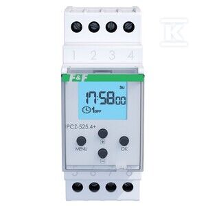 Asztronómiai vezérlőóra, programozható éjszakai szünettel, 1-csatornás NFC-vel, külső vezérlőbemenettel, iOS, Android