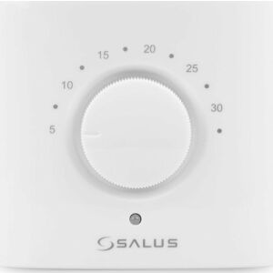 Salus Vezeték nélküli, fali, elektronikus hálózati hőmérséklet-szabályozó ZigBEE - napi. 2xAA, fehér