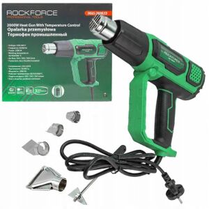 Elektromos festőpisztoly fúvókákkal (230V, 50/60Hz, 2000W, 60/350/600 fok, 50/300/500 l/perc)