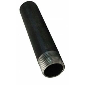 Fekete egyoldalán menetes cső 32-150