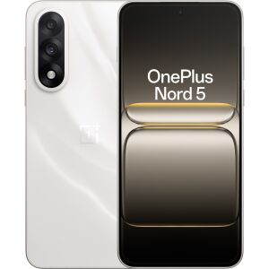 OnePlus Nord 5 | Márvány Homok | 6,83" | Swift AMOLED | 2800 x 1272 képpont | Qualcomm | Belső RAM 8 GB | 256 GB | Dupla SIM | 5G | Fő kamera felbontás 50+8 MP | Másodlagos kamera felbontás 50 MP | Android | 15 | 5200 mAh