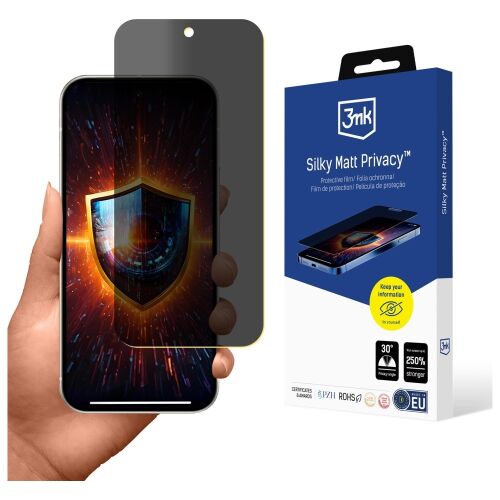 3mk Silky Matt Privacy a Google Pixel 10/10 Pro-hoz 145333407 - Kijelzővédő fólia