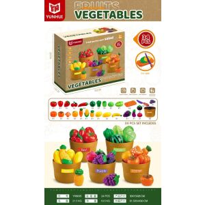 Gyümölcskészlet 34 db + tartozékok