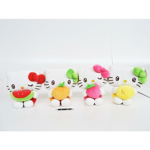 Helló Kitty Macedónia - eper plüss 32 cm 145334710