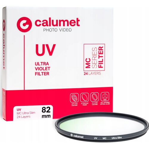 Calumet Szűrő Calumet UV Szűrő MC 82 mm Ultra Slim 24 Réteg 145335324