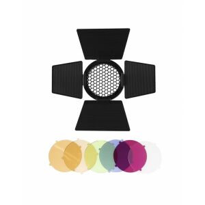 GlareOne G Barndoor készlet - ráccsal és színű szűrőkkel ellátott redőny 145335321 - Stúdiófény és Reflektor