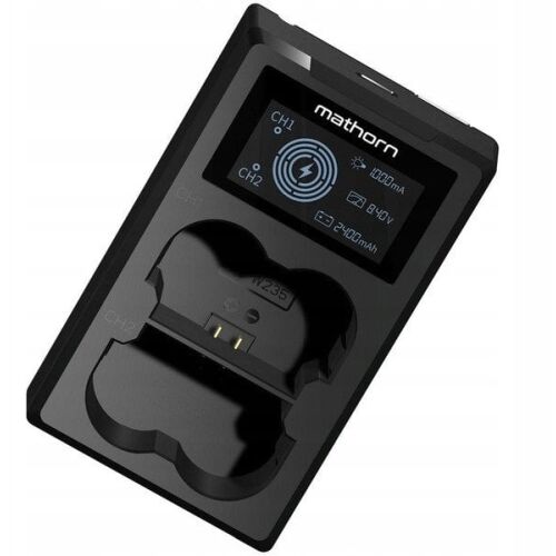 Mathorn MBC-D230 kétcsatornás töltő USB-C-ről Fujifilm NP-W235-re 145335339