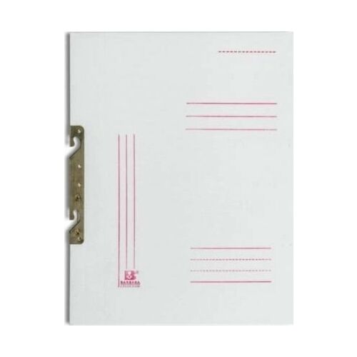 Barbara Skoroszyt zawieszany A4 BARBARA 0820114BN biała tektura 350g 50szt 145335696