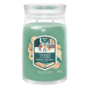 Yankee Candle Signature Holiday Winterfest Nagy Gyertya 567g 145335874 - Légfrissítő