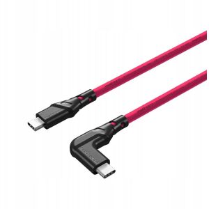 Mathorn MTC-511M 5m 10Gbps 60W USB C-C90 fotókábli Magenta 145336154 - Adatkábel
