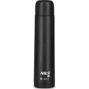 NC3804 TERMOS TURYSTYCZNY 1000 ML CZARNY NILS CAMP 145336156 - Termosz és italtartó