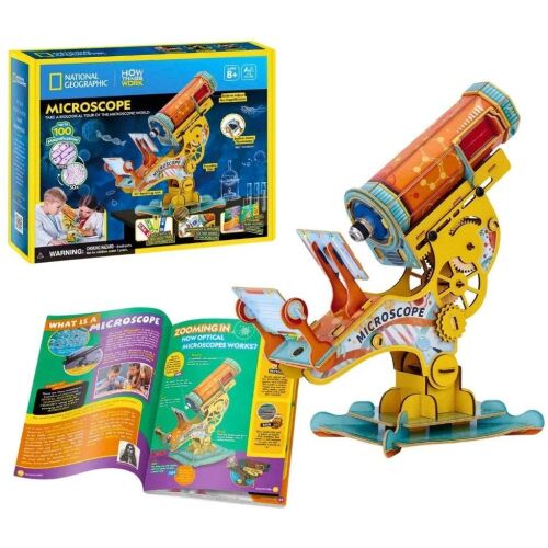 CUBIC FUN PUZZLE 3D NATIONAL GEOGRAPHIC MIKROSZKÓP 145336534