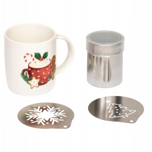 Ünnepi bögre cappucinó készlettel, 350 ml 145336553