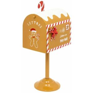 Karácsonyi levél postaláda Mézeskalács 32x16,5x12,5 cm 145336578 - Szezonális dekoráció