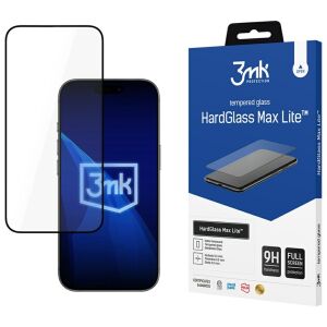 3MK HardGlass Max Lite edzett üveg Apple iPhone 17 Pro Max készülékhez