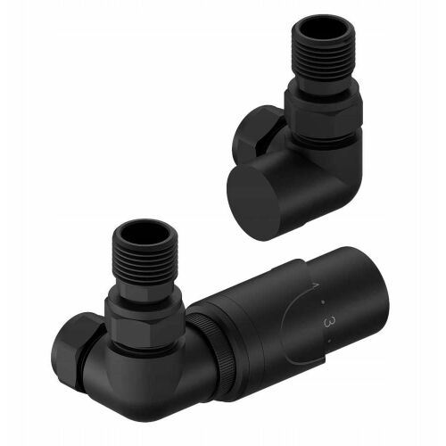 Tully háromtengelyes fekete termosztatikus készlet TZTT/C