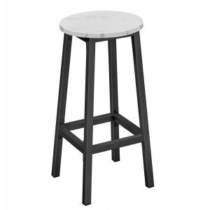 Bárszék - márvány / fekete lábak