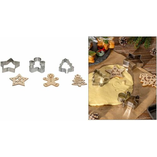 Karácsonyi mézformák, 3 db