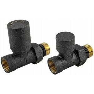 KFA fűtőtest készlet Komfort PRO, egyenes, grafit 758-030-61-BL