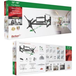 BARKAN BM466XP TV tartó (60 kg teherbírású / 13-90 hüvelyk)