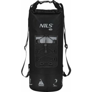 Vízálló vitorlázási hátizsák, kenu táska Nils Camp NC17108 fekete 25L