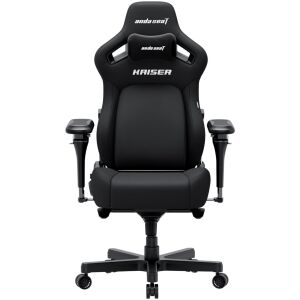 Anda Seat Kaiser 4 V2 XL méretű fekete szövet játékosszék 145337458 - Bútor