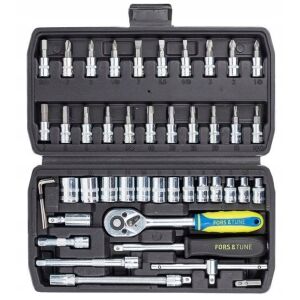 1/4"-os bitszett 46 db (hatszögletű) (4-14 mm) 145337578 - Szerszám